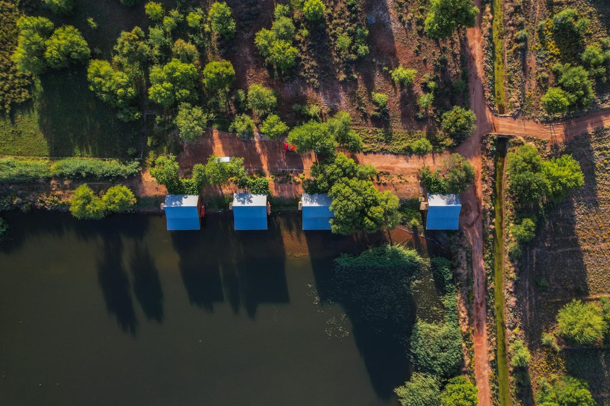 Вилла De Zeekoe Guest Farm Оудсхорн Экстерьер фото